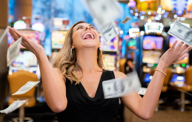 Live casino blackjack table with professional dealer